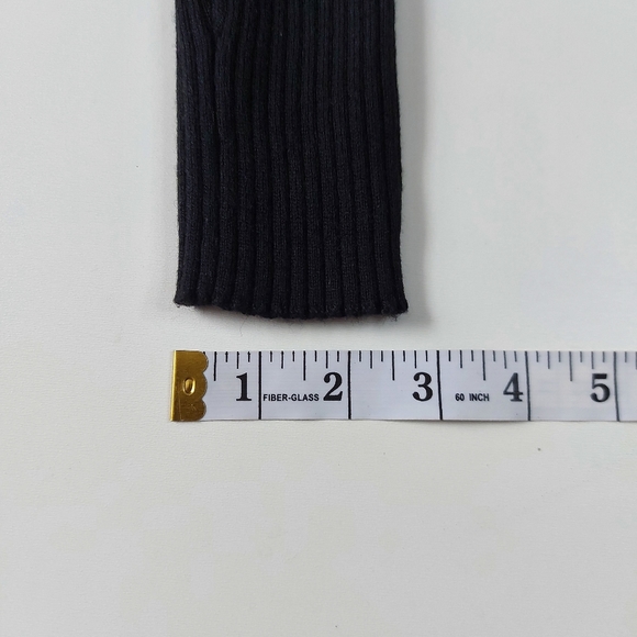 Heavy Silk Blend Dress Ribbed & Knitted Size 6 - Picture 15 of 15